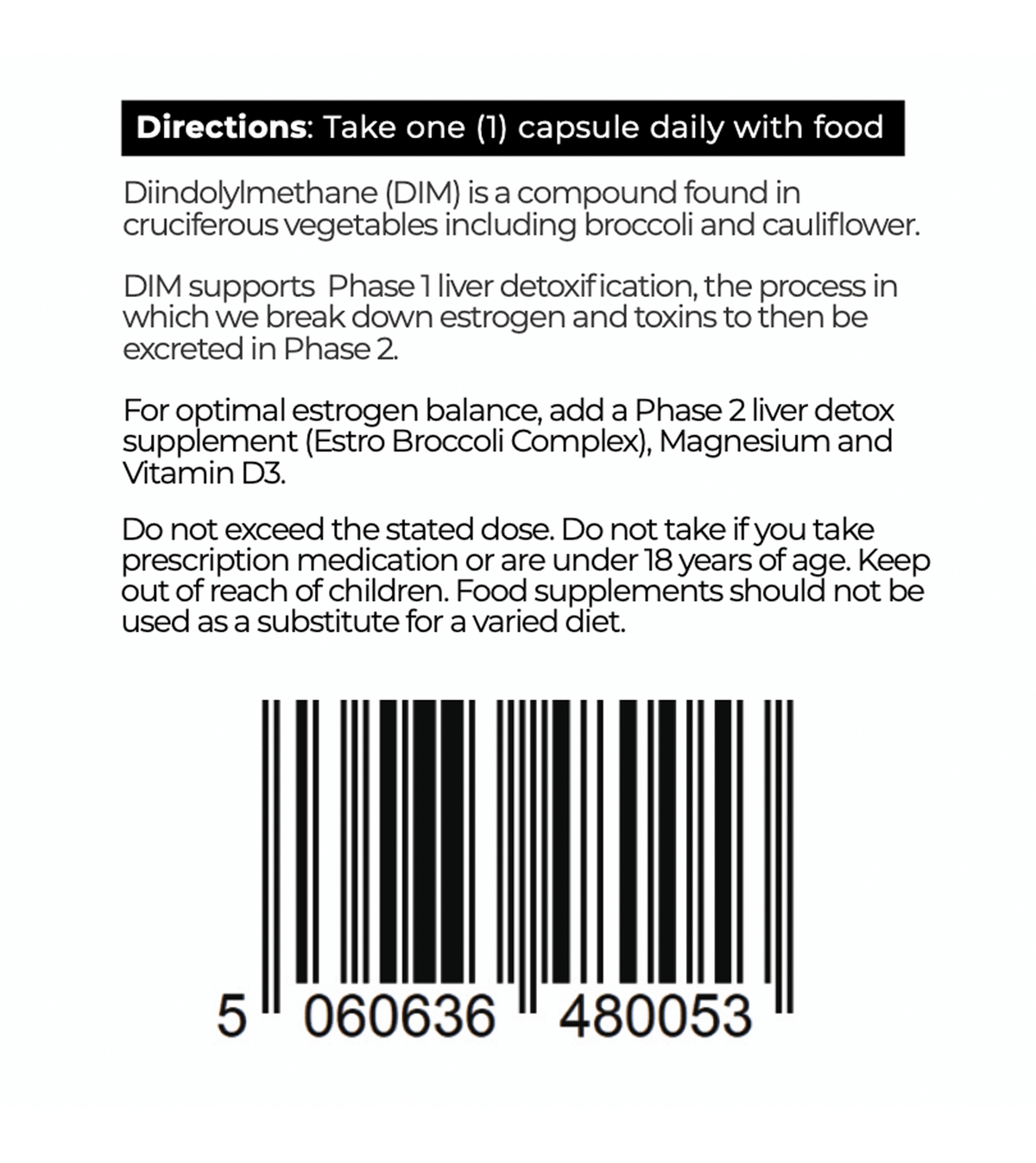 DIM (Diindolylmethane)
