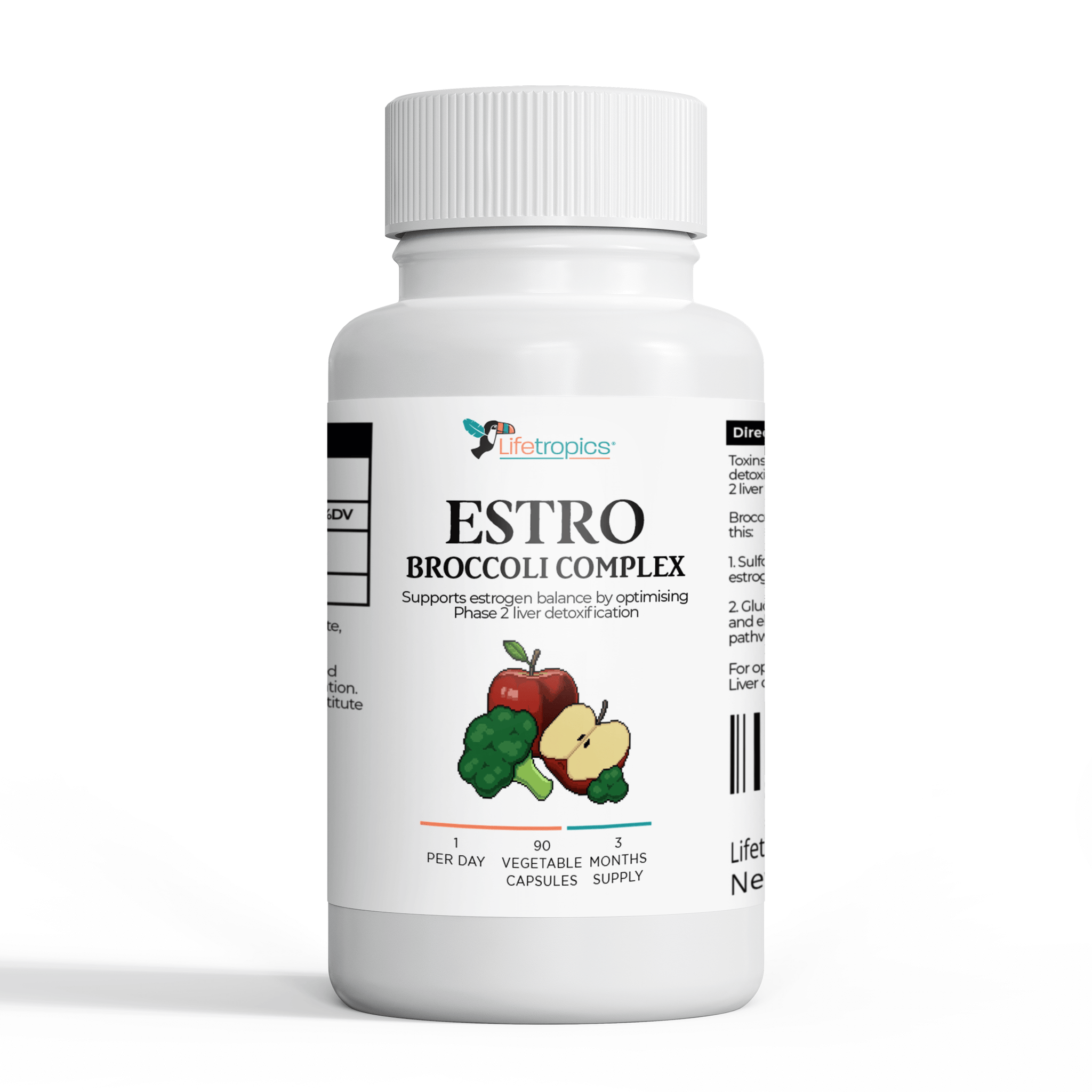 Estro Rid Estro Broccoli Complex – 500mg Broccoli + CDG | Lifetropics