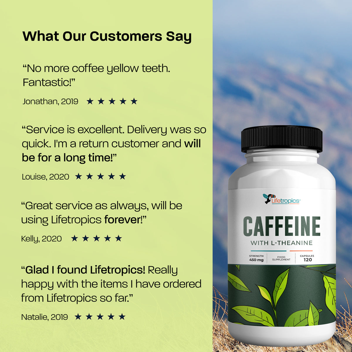 Caffeine and L-Theanine