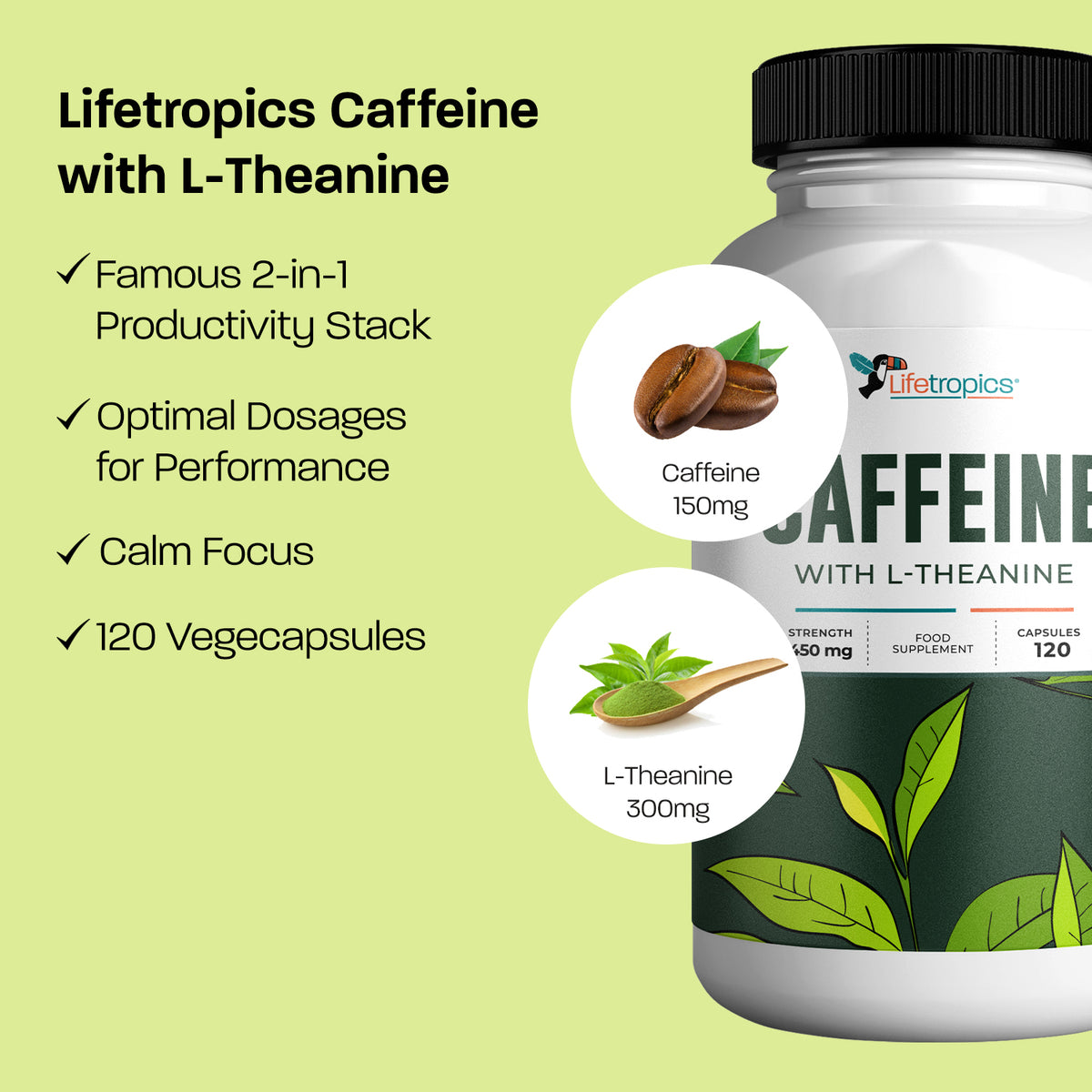 Caffeine and L-Theanine