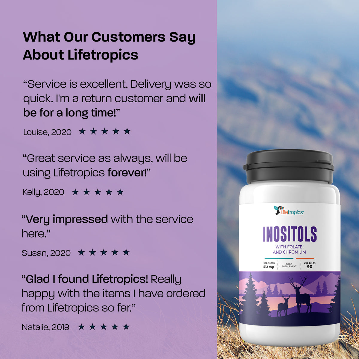 Inositols with Folate and Chromium