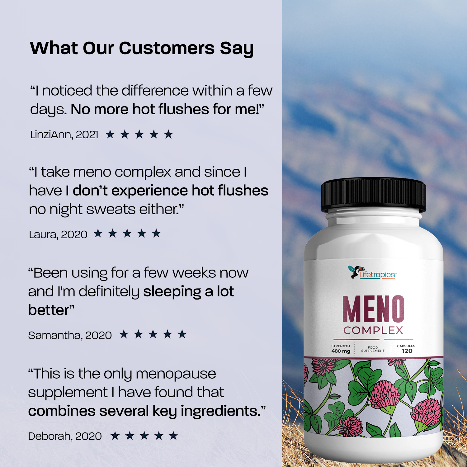 Lifetropics Meno Complex - Black Cohosh Supplement