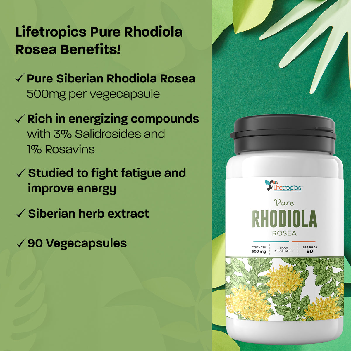 Pure Rhodiola Rosea