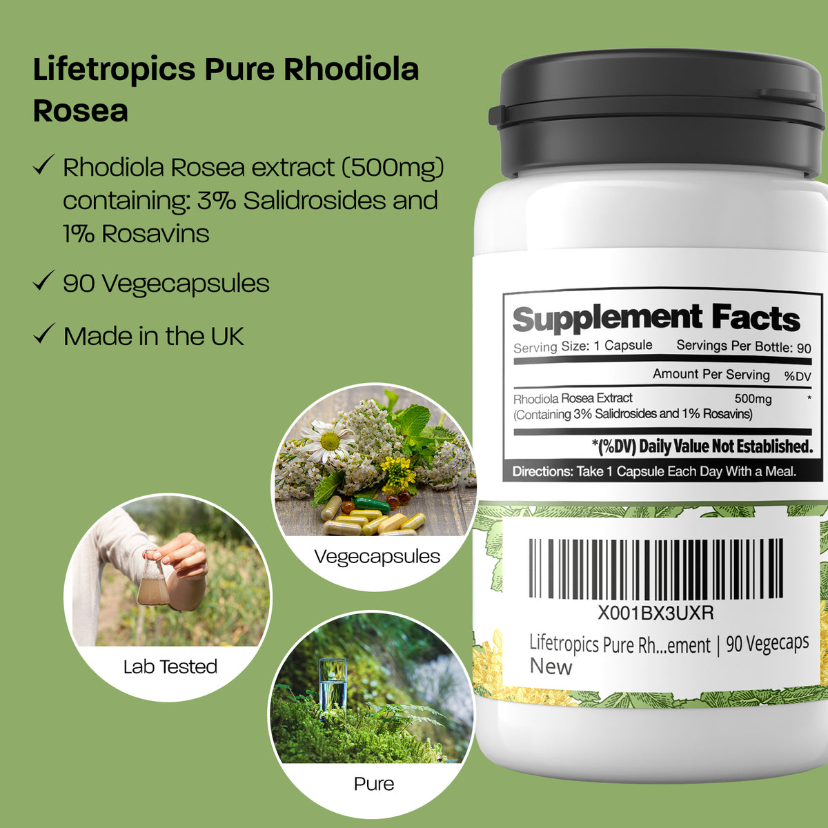 Pure Rhodiola Rosea