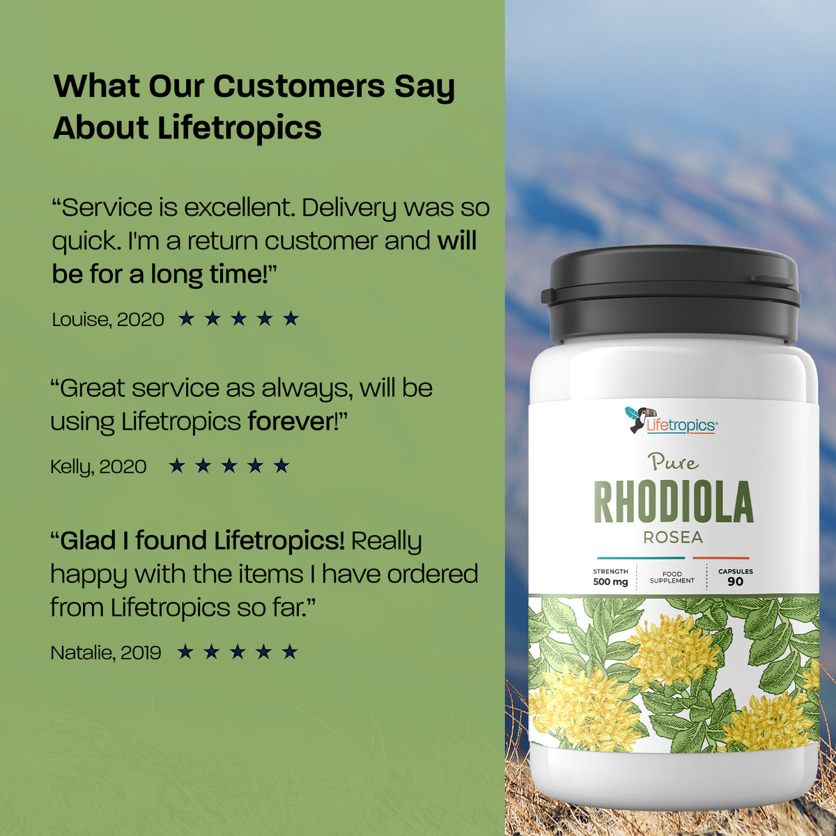 Pure Rhodiola Rosea